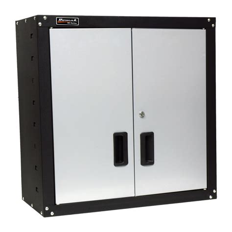 homak 2 door wall cabinet with 2 shelves steel gs00727021|Homak 2 Door Wall Cabinet with 2 Shelves, Steel, .